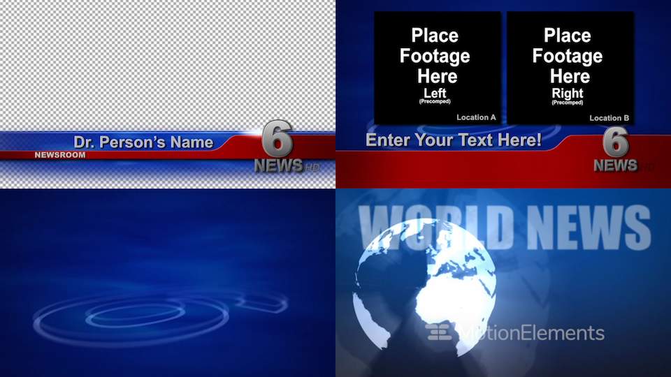 news templates local news channel 6 after effectsテンプレート 9088661